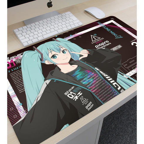 『HATSUNE MIKU EXPO 10th Anniversary』描き下ろし 初音ミク テックファッションver. Art by so品 マルチデスクマット【202601再販】