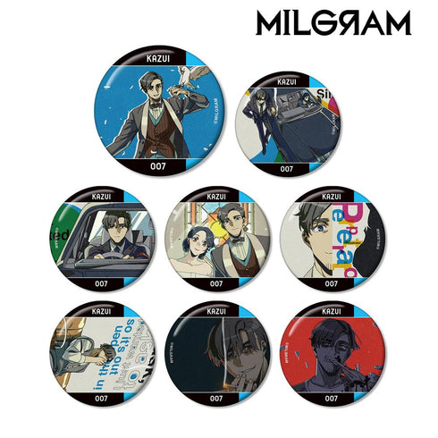 『MILGRAM -ミルグラム-』トレーディング MV 缶バッジ カズイ『Cat』(単位/BOX)【202601再販】