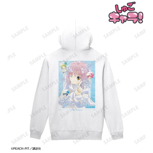 『しゅごキャラ!』日奈森あむ バックプリントジップパーカーメンズ【202601再販】