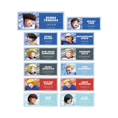 『キャプテン翼シーズン2 ジュニアユース編』トレーディングアクリルネームプレート(単位/BOX)