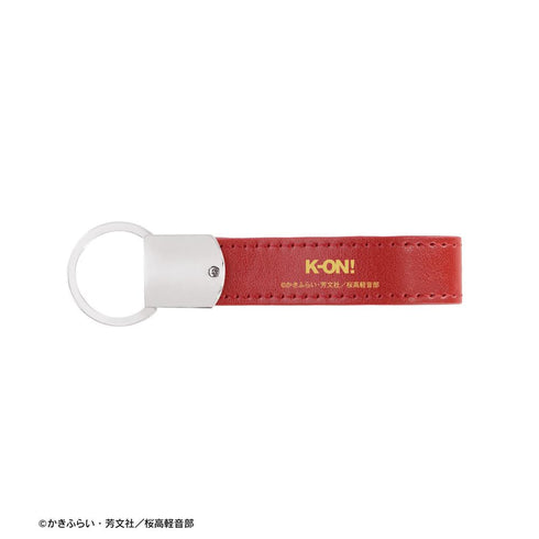 『けいおん!』放課後ティータイム キーリング付き合皮キーホルダー【202602再販】