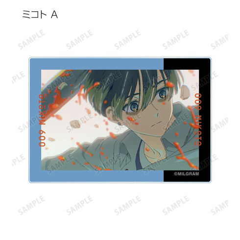 『MILGRAM -ミルグラム-』トレーディング MV アクリルカード ミコト『ダブル』(単位/BOX)【202601再販】