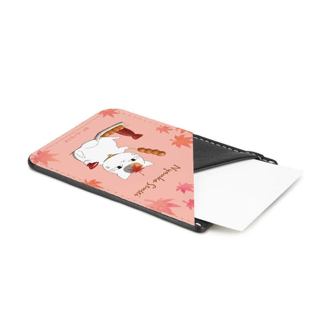 『夏目友人帳』描き下ろし ニャンコ先生 紅葉狩りver. スマホカードポケット【202602再販】