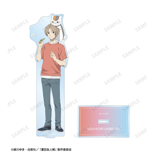 Natsume's Book of Friends Original Illustration Natsume Takashi & Nyanko-sensei Bubble Ver. Extra Large Acrylic Stand