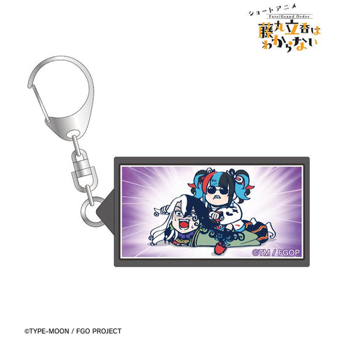 『Fate/Grand Order 藤丸立香はわからない』蘆屋道満&清少納言 場面写LEDレトロ看板風キーホルダー【202601再販】