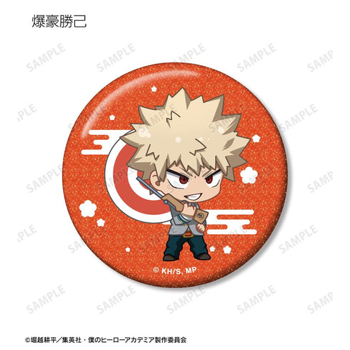 『僕のヒーローアカデミア』トレーディング ちびキャラ アトラクションver. グリッター缶バッジ(単位/BOX)