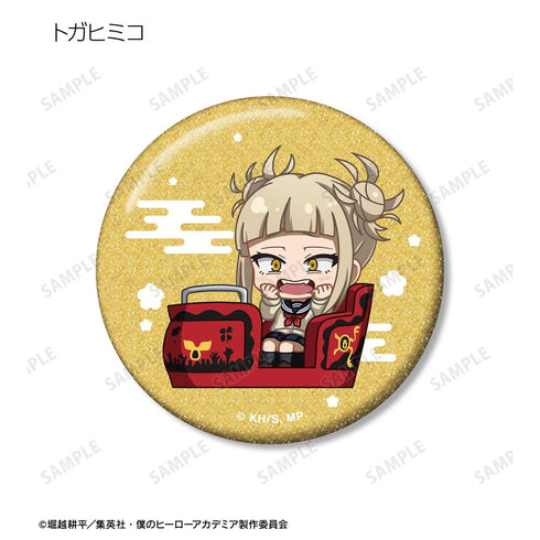 『僕のヒーローアカデミア』トレーディング ちびキャラ アトラクションver. グリッター缶バッジ(単位/BOX)