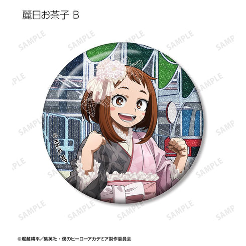 『僕のヒーローアカデミア』描き下ろし 花やしきver. トレーディンググリッター缶バッジ(単位/BOX)