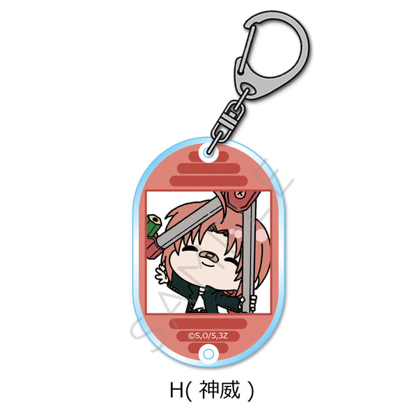 『3年Z組銀八先生』アクリルキーホルダー mochochoシリーズ H 神威