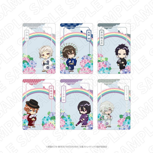 『文豪ストレイドッグス×紫陽花』キャラディショナルトイ トレーディングクリアカード【BOX】