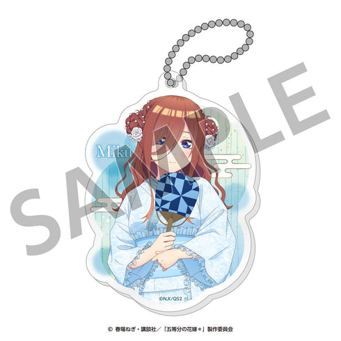 『五等分の花嫁*』アクリルキーホルダー(三玖) <納涼Style>