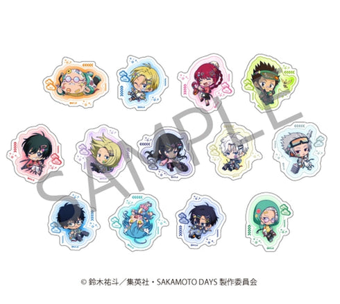 『SAKAMOTO DAYS』ランダムミニキャラステッカー デコラver.【BOX】
