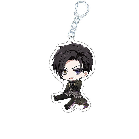 『from ARGONAVIS』 Flat Girl Acrylic Keyholder LIGHT (Kurokawa Akari)