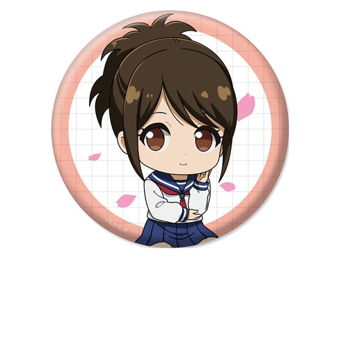 『3年Z組銀八先生』ぺたん娘缶バッジ 志村妙