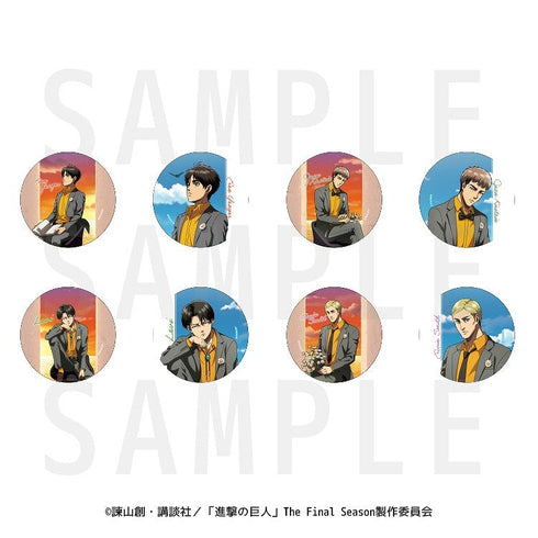 『進撃の巨人』トレーディング缶バッジ【BOX】