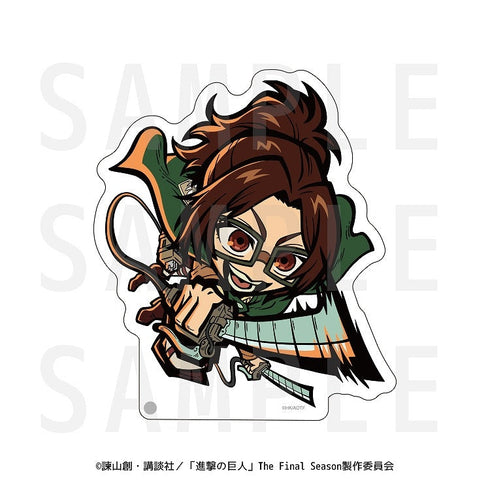 『進撃の巨人』イートゥーン第2弾ビッグアクリルスタンド ハンジ