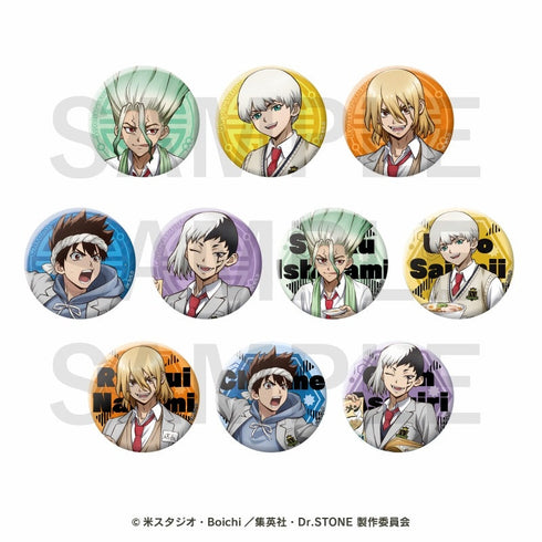 『Dr.STONE』トレーディング缶バッジ 全10種【BOX】