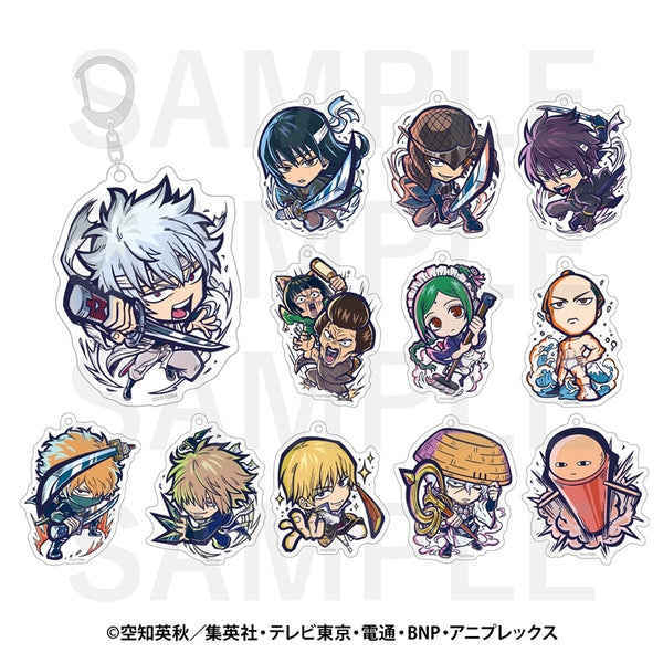 『銀魂』イートゥーン第3弾 トレーディングアクリルキーホルダー(全12種)【BOX】