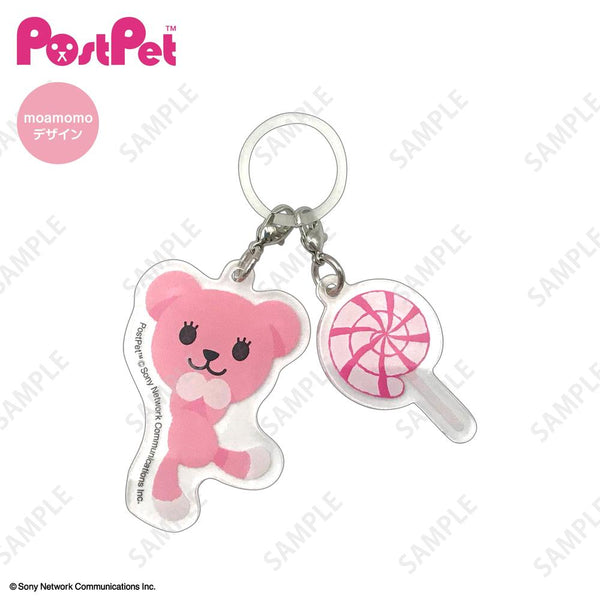 『ポストペット』チャームマーカー モモ×キャンディー
