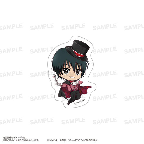 『SAKAMOTO DAYS』フレークシール きゃらほっぴん! マジシャンVer.
