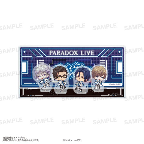 『Paradox Live』アクリルジオラマ きゃらほっぴん! サイバーパンクVer. The Cat's Whiskers