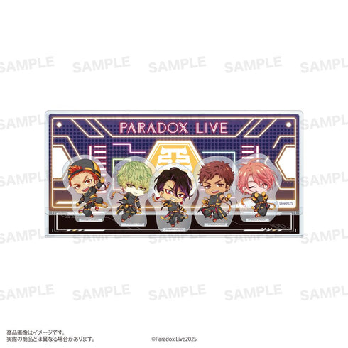 『Paradox Live』アクリルジオラマ きゃらほっぴん! サイバーパンクVer. 悪漢奴等