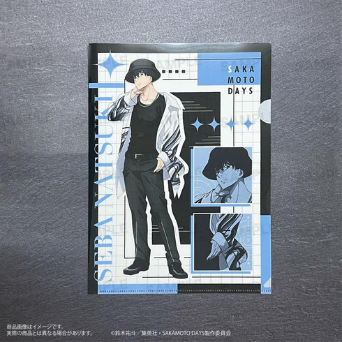 『SAKAMOTO DAYS』クリアファイルセット モード系ファッションVer. 朝倉シン&勢羽夏生