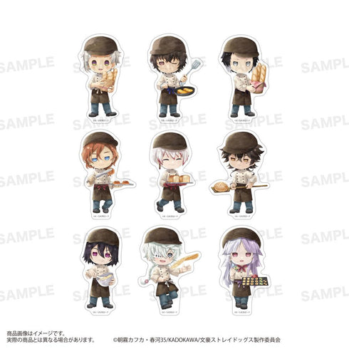 『文豪ストレイドッグス』トレーディングダイカットステッカー きゃらまーじゅ ベーカリーVer.【BOX】