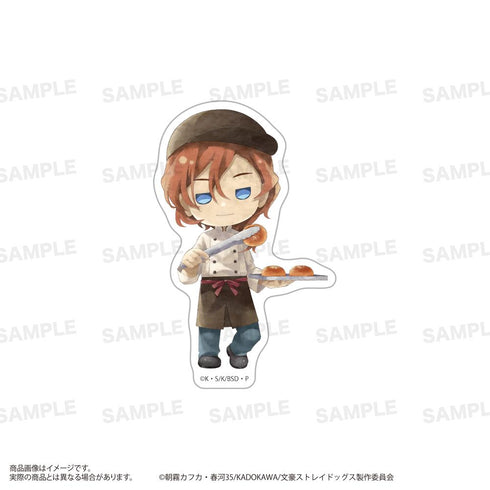 『文豪ストレイドッグス』トレーディングダイカットステッカー きゃらまーじゅ ベーカリーVer.【BOX】