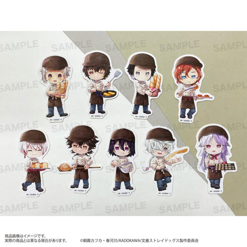 『文豪ストレイドッグス』トレーディングダイカットステッカー きゃらまーじゅ ベーカリーVer.【BOX】
