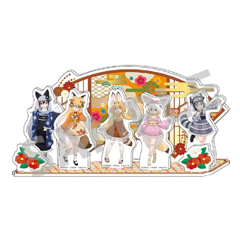 『けものフレンズ3』描き下ろしアクリルジオラマ【和装ver.】