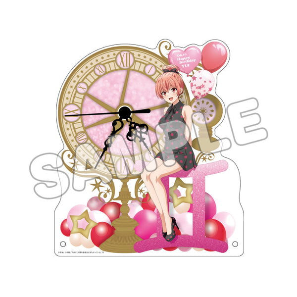 『やはり俺の青春ラブコメはまちがっている。完』アクリルクロック 結衣BD2025