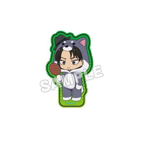 『進撃の巨人』ホログラムダイカットステッカー2 リヴァイ 潜入ver.