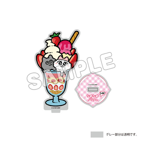 『ンめねこ』描き下ろしアクリルスタンド イチゴジャムトースト