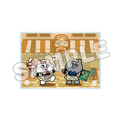 『ンめねこ』アクリルプレート KV1