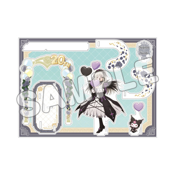 『ローゼンメイデン×サンリオキャラクターズ』立体アクリルフィギュア 水銀燈×クロミ