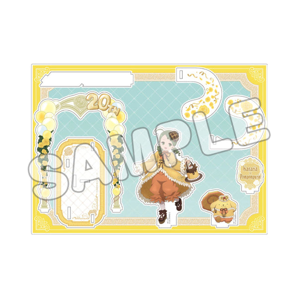 『ローゼンメイデン×サンリオキャラクターズ』立体アクリルフィギュア 金糸雀×ポムポムプリン