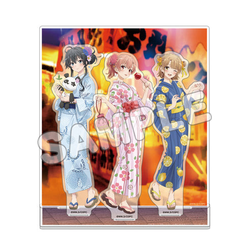 『やはり俺の青春ラブコメはまちがっている。完』アクリルジオラマ 浴衣