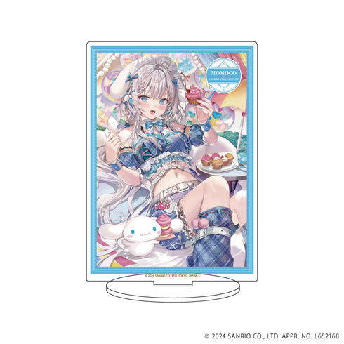 『ももこ×サンリオキャラクターズ』アクリルスタンド03/シナモロール(コラボイラスト)