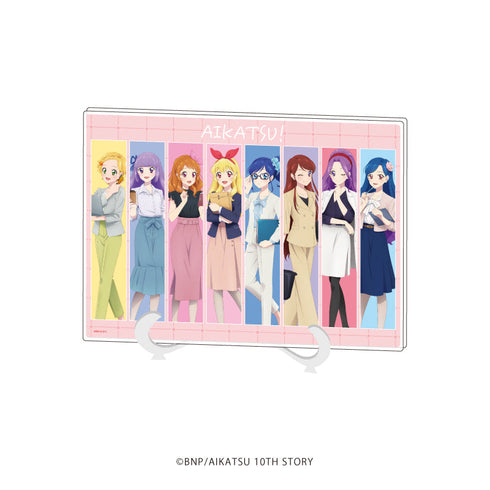 『アイカツ!』アクリルアートボード(A5サイズ)02/オフィスガールver.(描き下ろしイラスト)