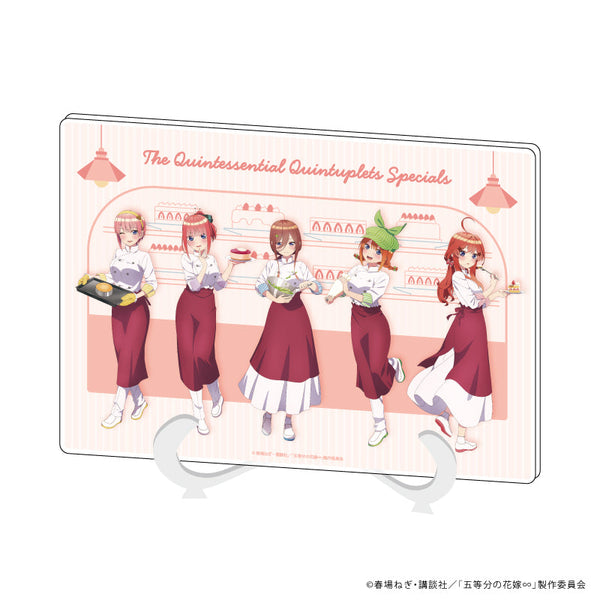 『五等分の花嫁∽』アクリルアートボード(A5サイズ)04/集合デザイン REVIVALver.(描き下ろしイラスト)