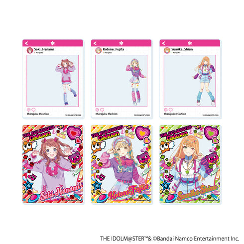 『学園アイドルマスター』アクリルカード02/原宿系ver. BOX(全6種)(描き下ろしイラスト)