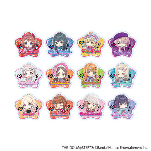 『学園アイドルマスター』アクリルプレートバッジ01/原宿系ver. BOX(全12種)(ミニキャライラスト)