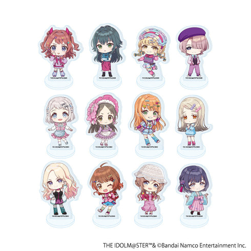 『学園アイドルマスター』アクリルぷちスタンド02/原宿系ver. BOX(全12種)(ミニキャライラスト)