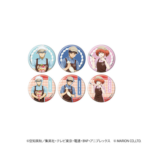 『銀魂』缶バッジ06/クレープver. BOX(全6種)(描き下ろしイラスト)