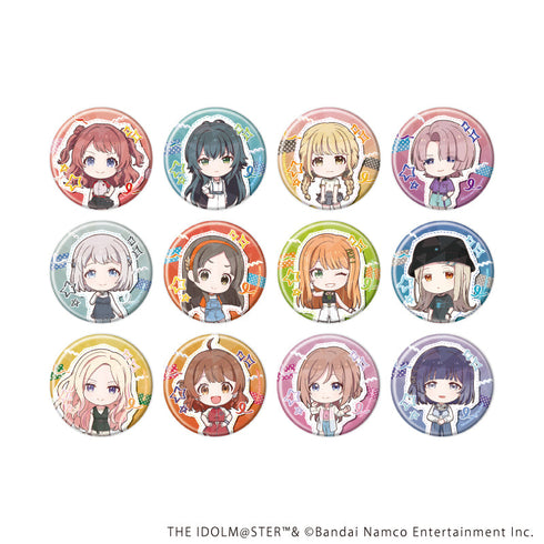 『学園アイドルマスター』ホログラム缶バッジ(57mm)06/ストリートファッションver. BOX(全12種)(ミニキャライラスト)