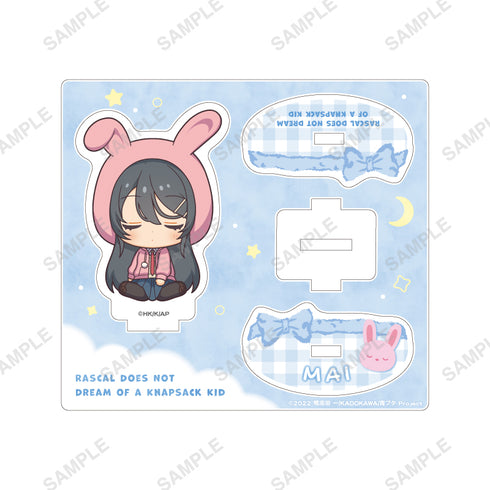 Goodnight Series: "The Youthful Pig-Headed Guy Doesn't Dream of the Schoolbag Girl" Cradle Acrylic Stand (Mai Sakurajima)