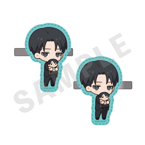 『進撃の巨人』ミニキャラだっこシリーズ アクリルヘアクリップ リヴァイ