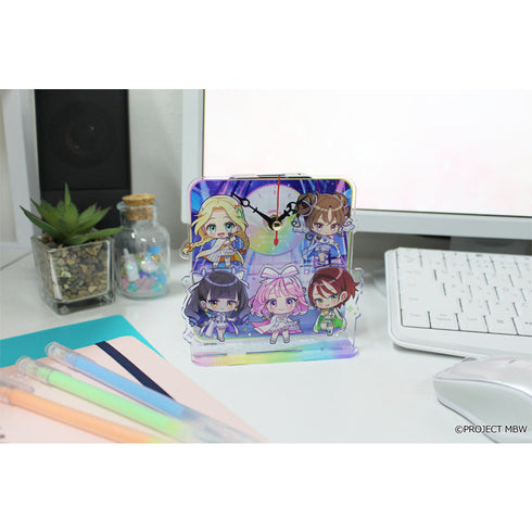 『前橋ウィッチーズ』ミニアクリル置時計