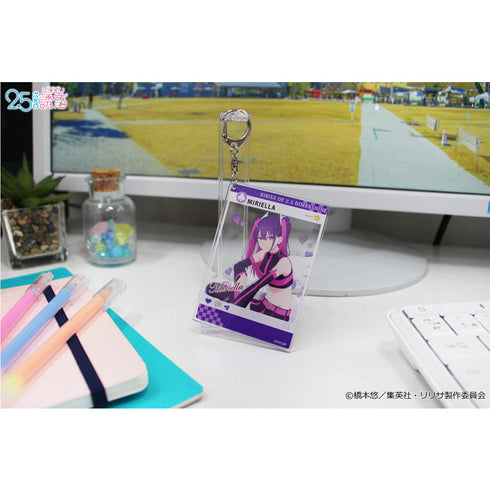 『2.5次元の誘惑』描き下ろし SNS風アクリルキーホルダー 【ミリエラ】 天使空挺隊ver.